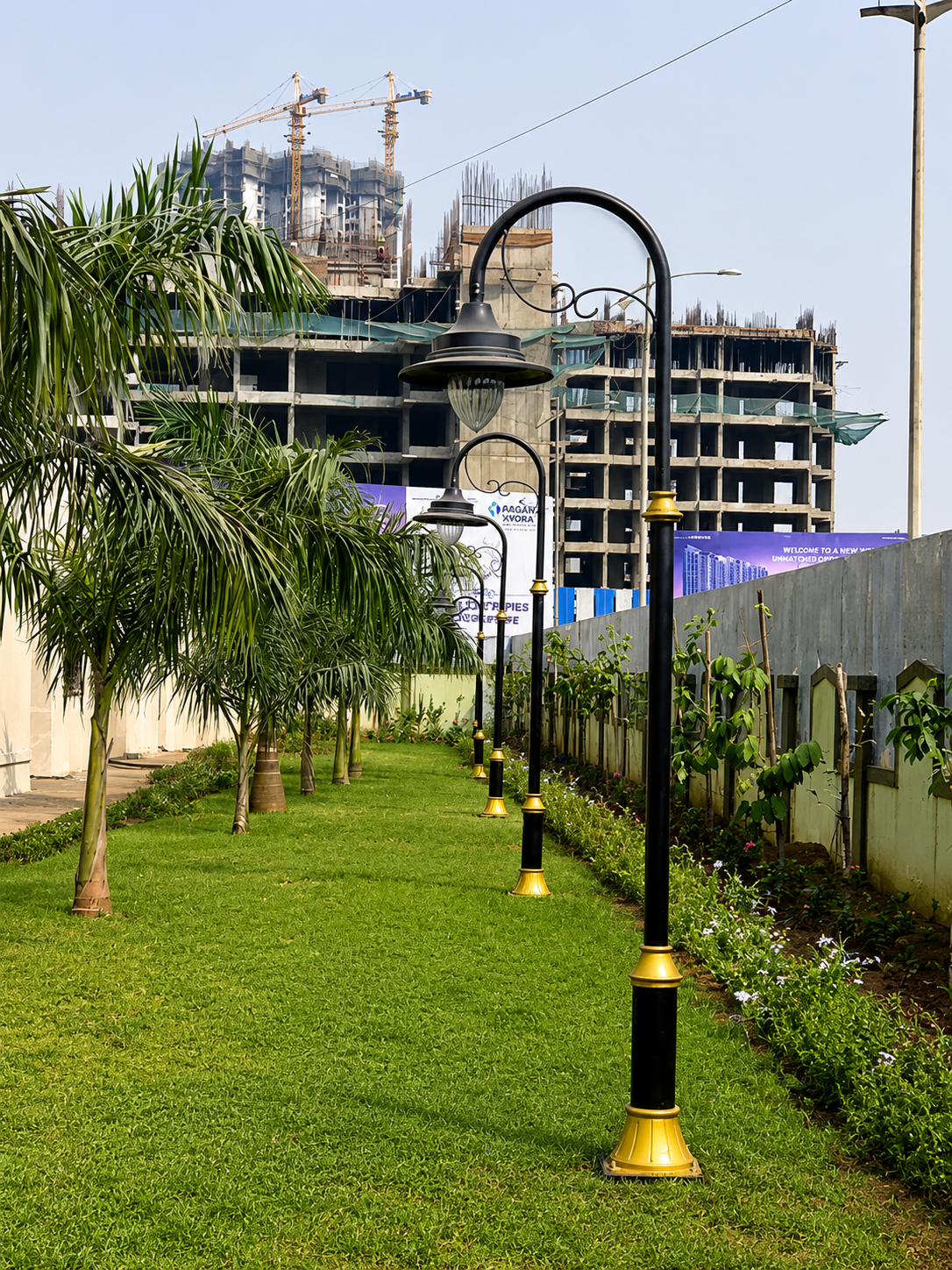 Customized Decorative Pole Light & Post Top Light